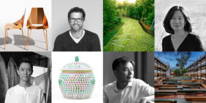 Four panelists and four images showcase their work in design.