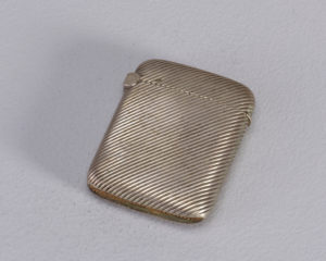 textured metal flip-top lighter