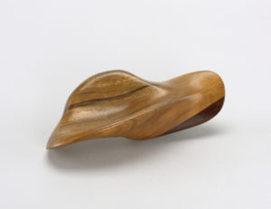 Smooth abstract wooden form