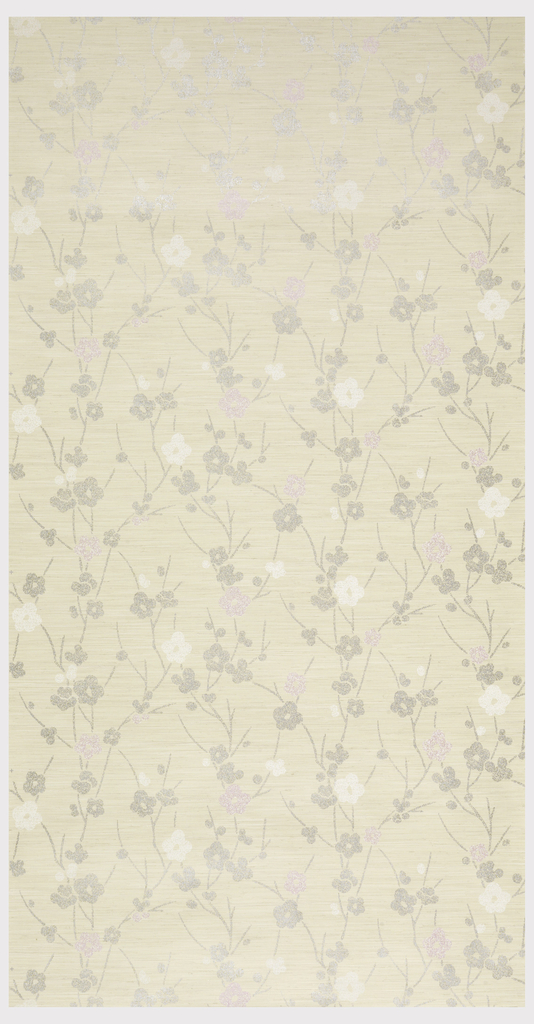 Image features a paper printed with cherry blossoms for use in fusuma, the sliding panels in Japanese homes. Please scroll down to read the blog post about this paper.