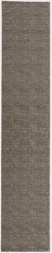 Image features: Long narrow runner woven in shades of dark brown and off-white. Please scroll down to read the blog post about this object.
