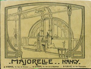 Image features cover design of Majorelle trade catalogue. Please scroll down to read the blog post about this object.