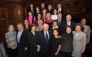 Two dozen or so of Cooper Hewitt's trustees gathered for a group photo