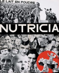 Nutricia, Le lait en poudre (Nutricia, Powdered milk), c. 1928. Paul Schuitema (Dutch, 1897–1968). Letterpess, 14.5 x 11 3/16 in. Collection of Merrill C. Berman