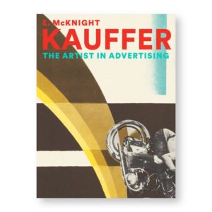 Book jacket for "E. McKnight Kauffer: The Artist in Advertising."