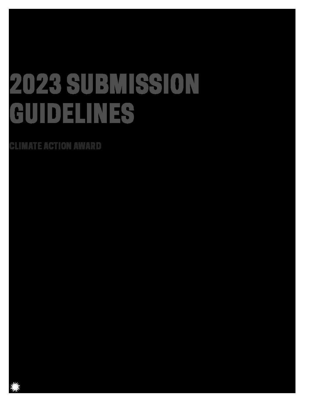 2023 NDA Submission Guidelines ClimateAction Cooper Hewitt