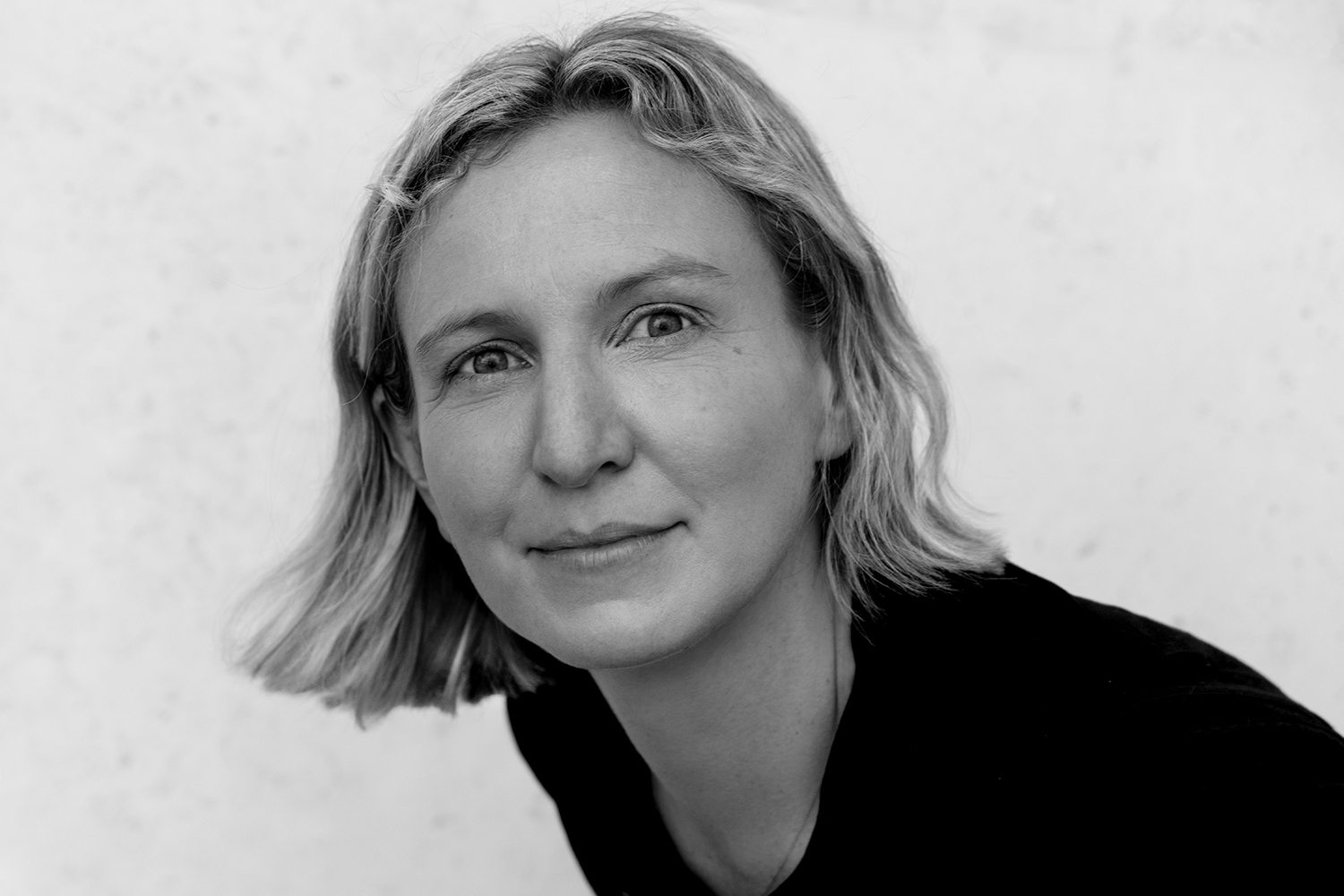 Black and white headshot