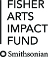 Logo reading Fisher Arts Impact Fund, Smithsonian